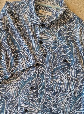 Tommy Bahama Men's Hawaiian The Coconut Point Fronds Short Sleeve Shirt Sz XXL